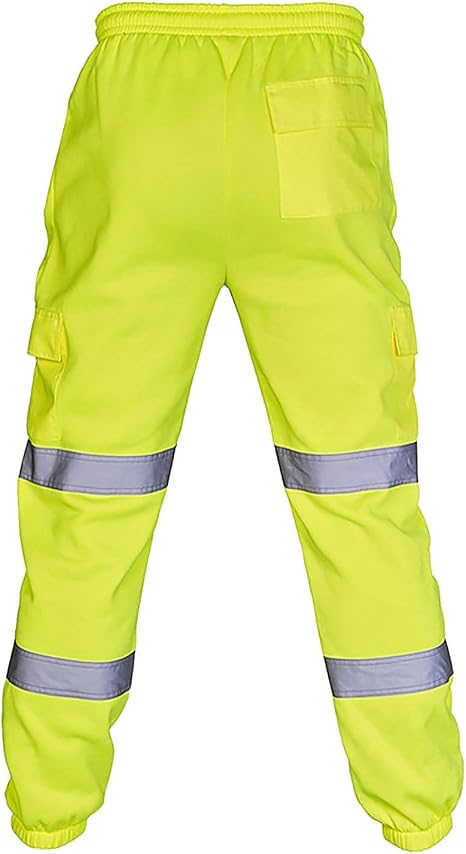 Reflective High Visibility Work Pants with Cargo Pockets