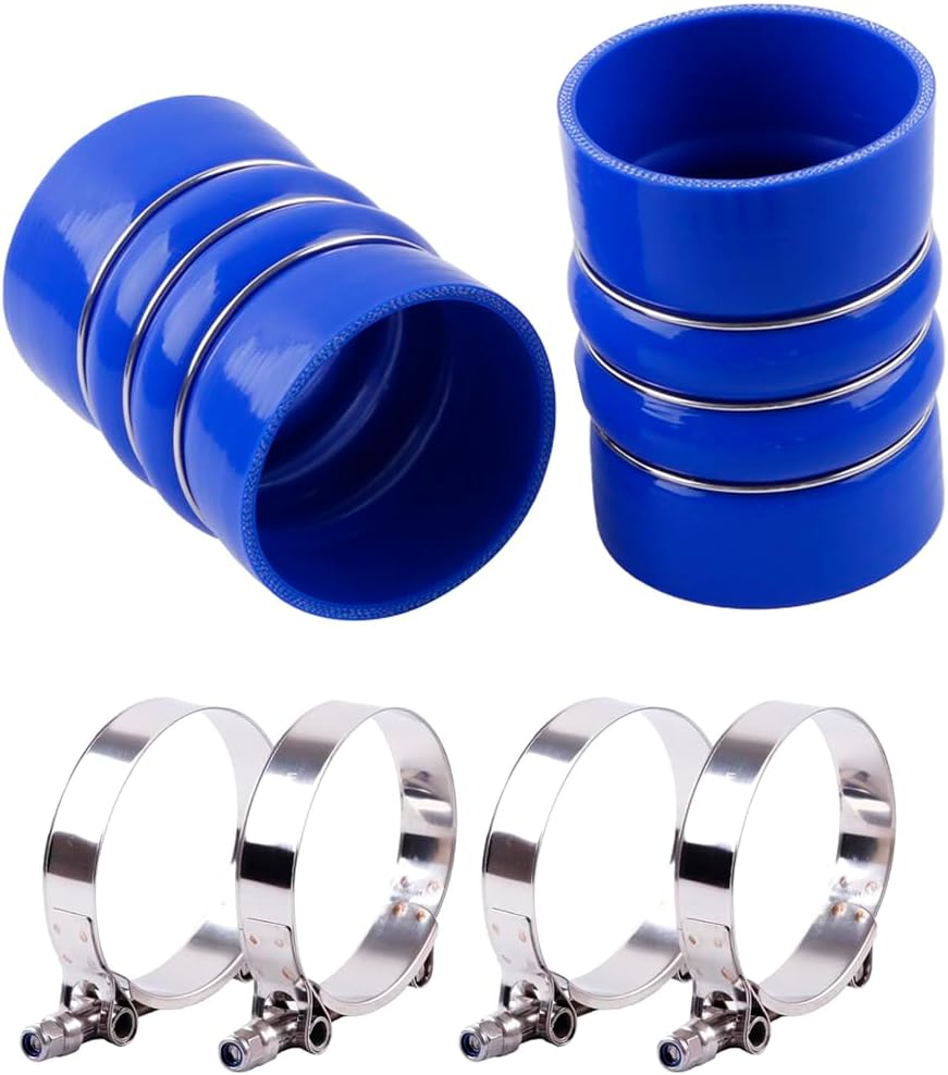 Silicone Charge Air Intercooler Hump Hose Boot Set 4"x6"