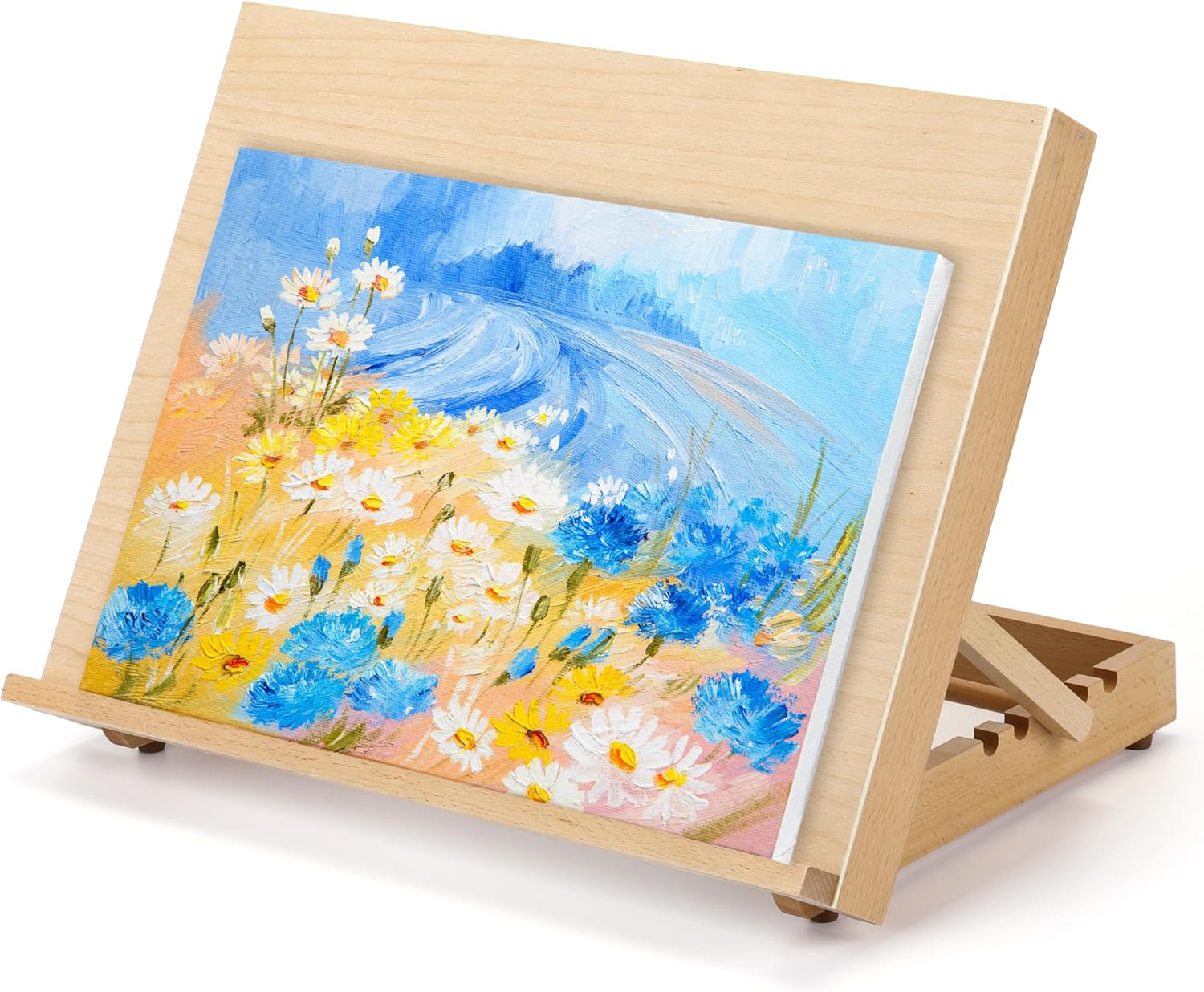 Adjustable Wooden Tabletop Easel 16.5 x 12.5 Inch