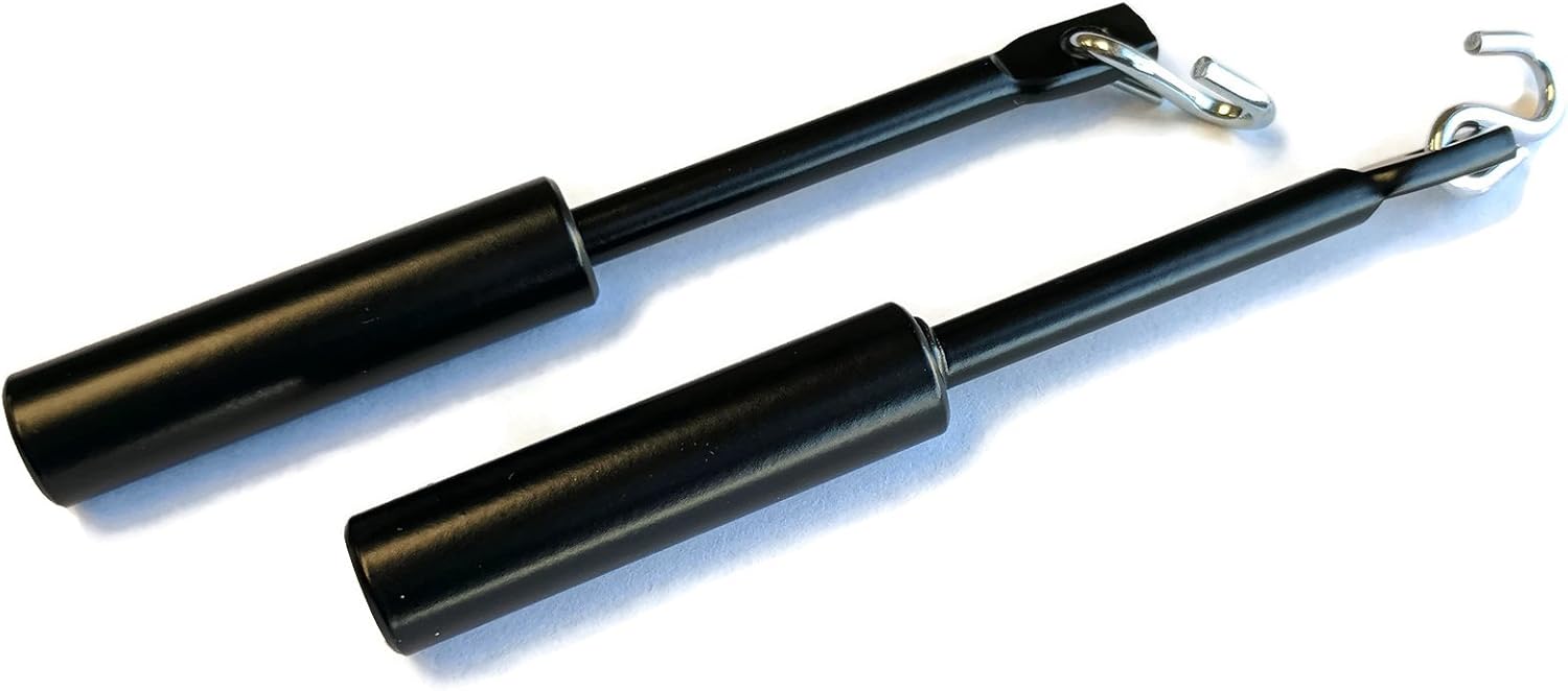 Fireplace Screen Positive Control Pull Wands 4 Inch Black