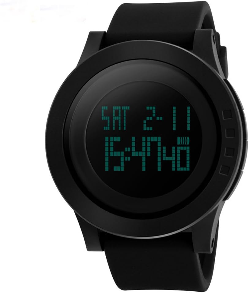 Digital Sports Watch – Japanese Quartz LED Multifunction Timepiece
