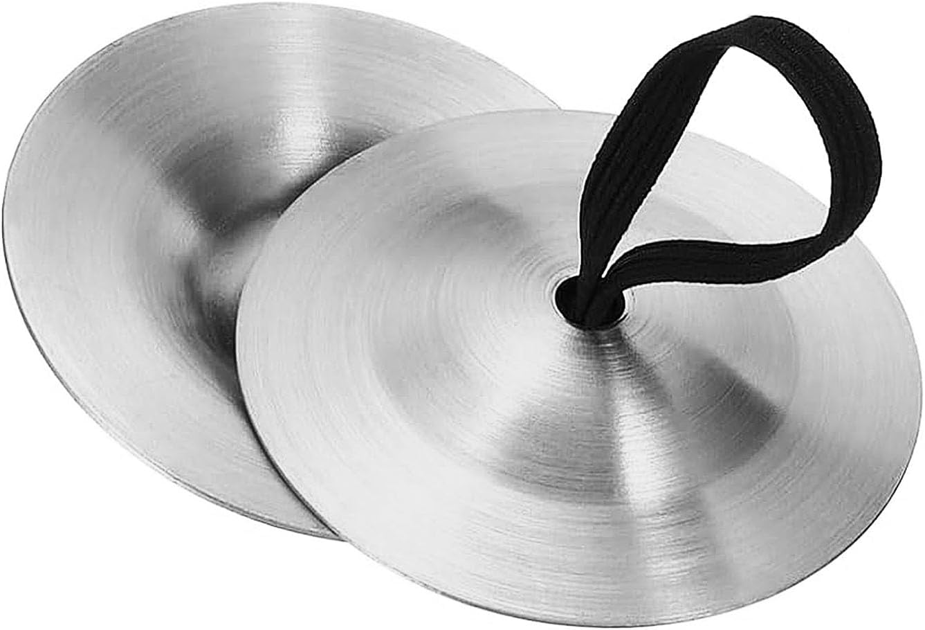 Finger Cymbals, Mini Belly Dancing Finger with Zills Brass Hand Cymbals