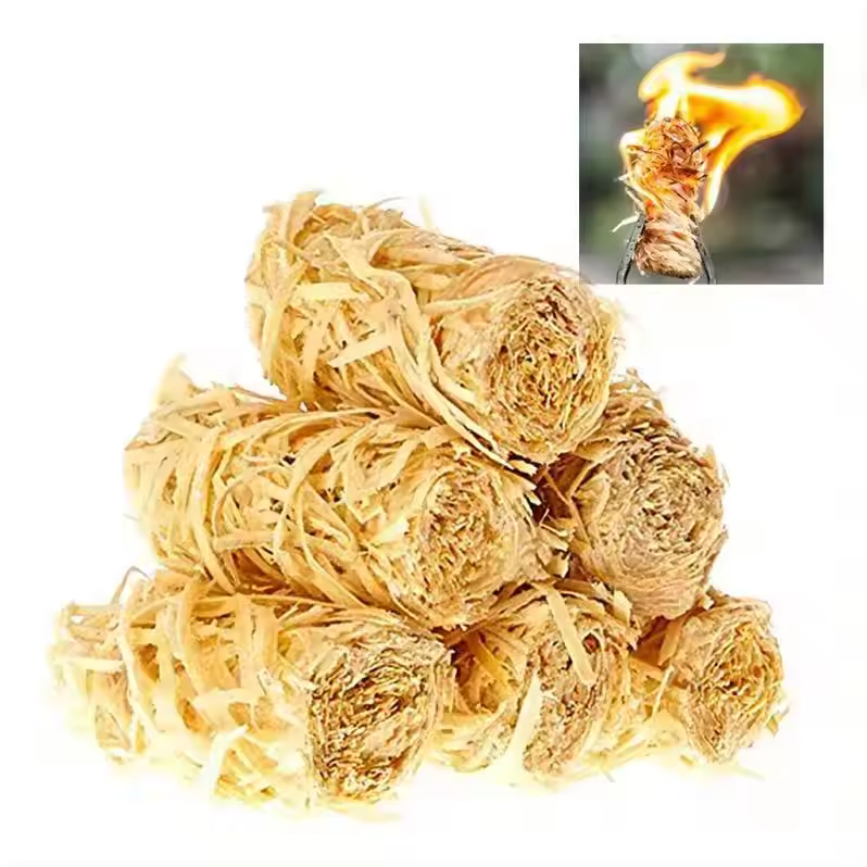 Natural Wood Fire starter rolls