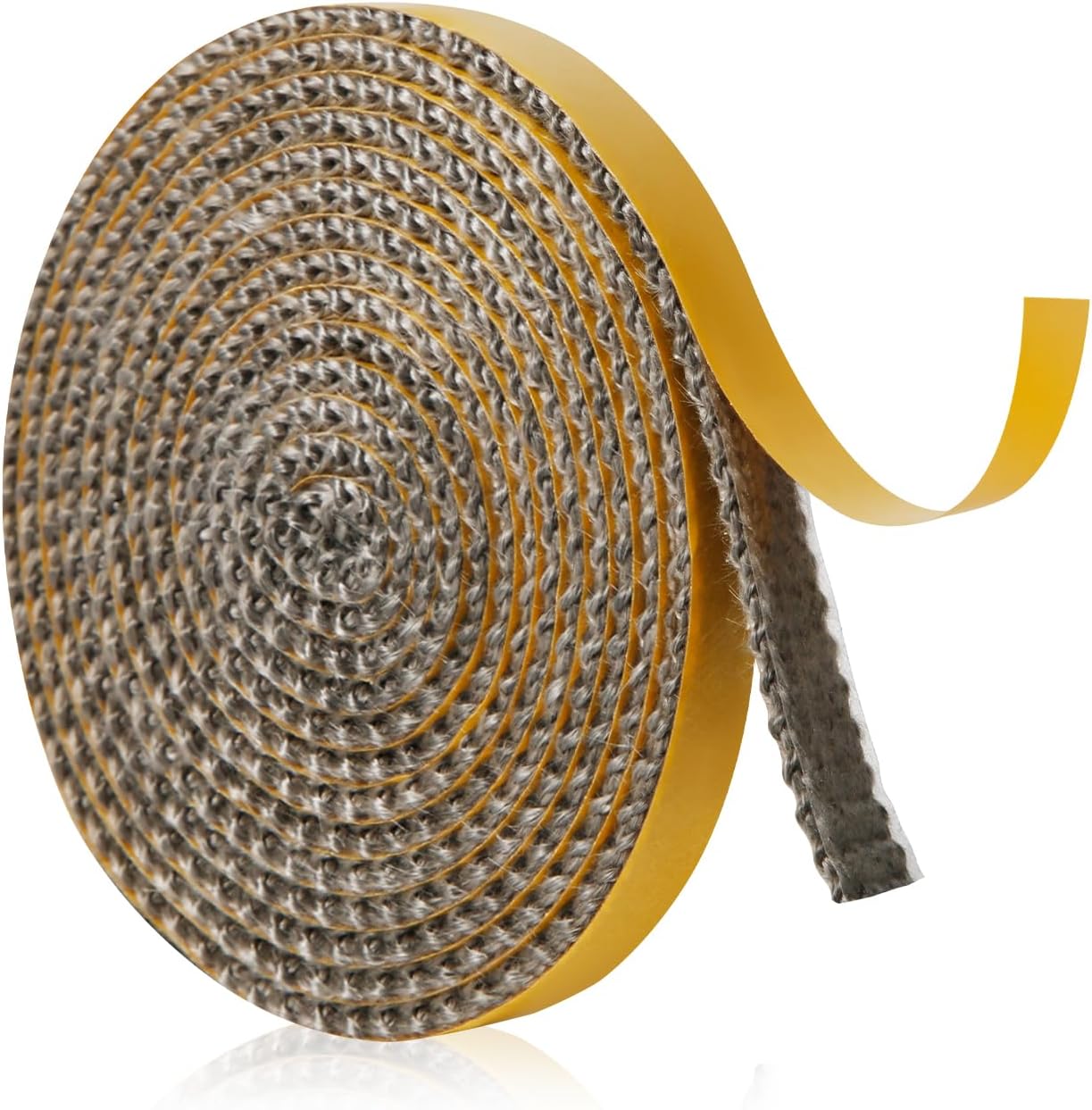 Fiberglass Fireplace Tape Seal Gasket 6.56ft Heat Resistant
