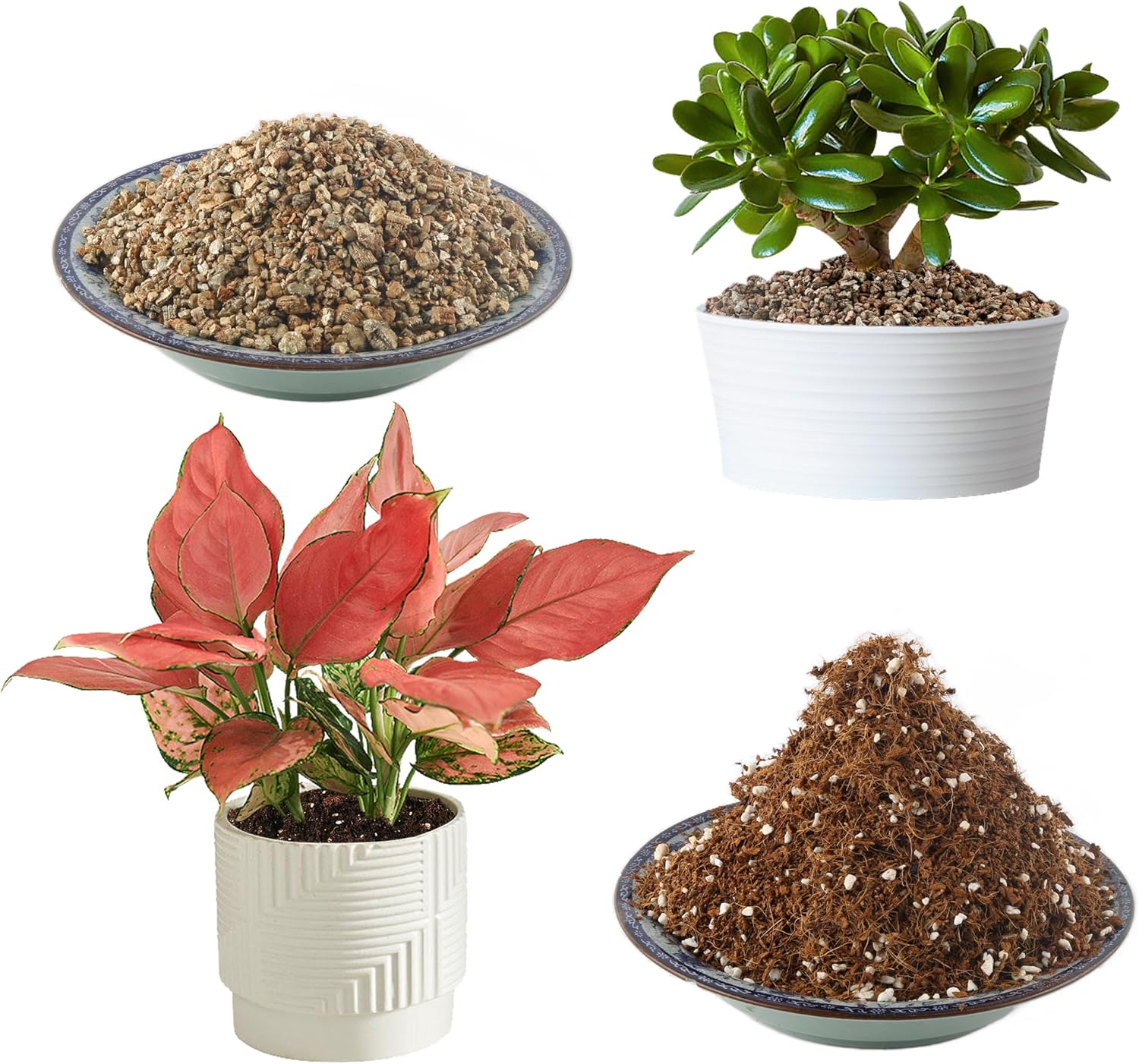 Vermiculite and Potting Soil Mix for Indoor Plants 9 QT