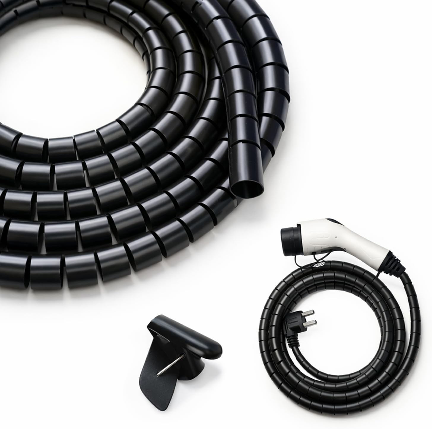 EV Charger Cable Protector 27ft Heavy Duty Split Sleeve