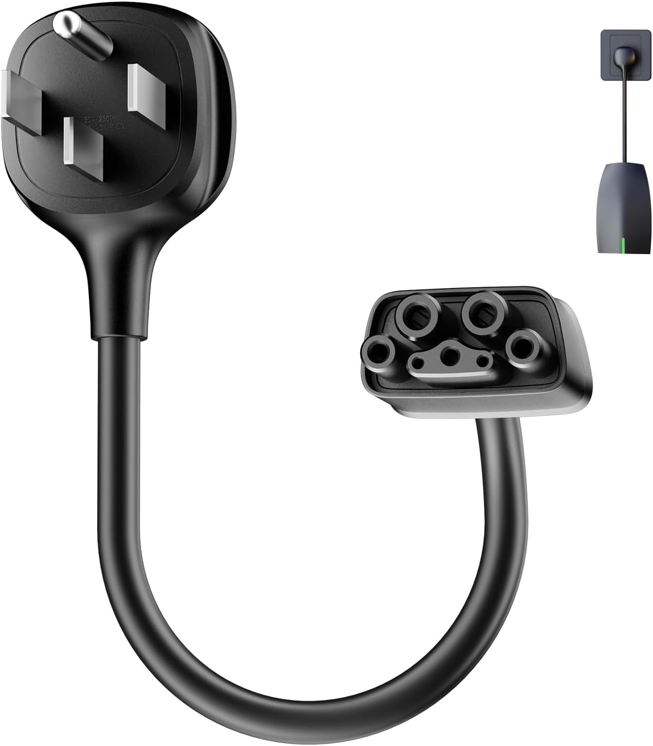 14-50 Adapter for Mobile EV Charger – 240/250V Fast Charging Connector up to 32A (15 in)