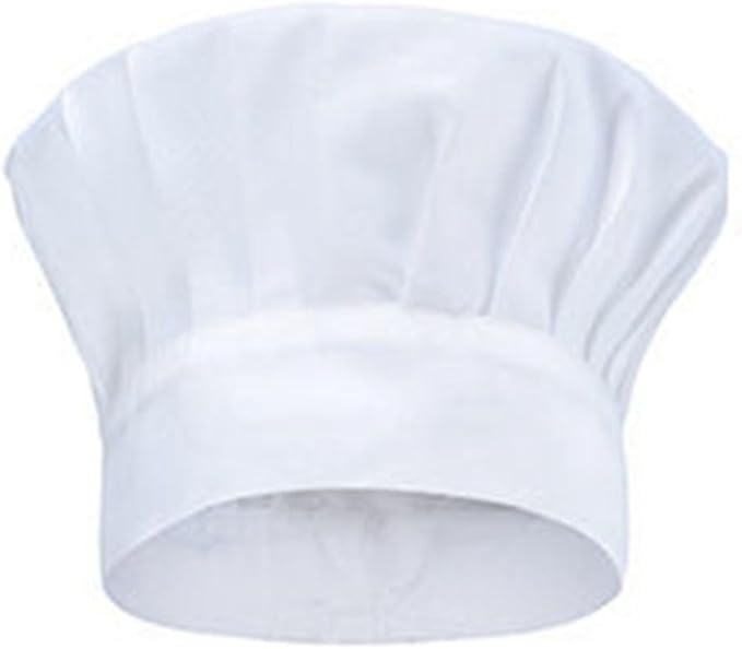Adjustable White Chef Mushroom Cap