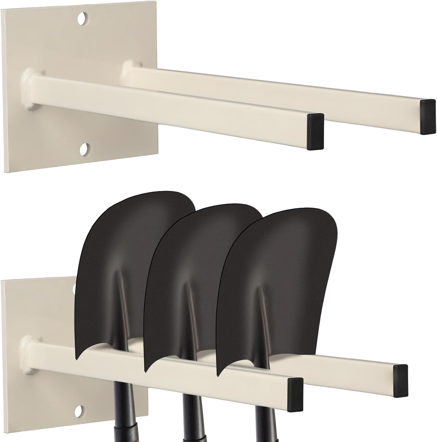 2 Pack Extra Wide Wall Mounted Tool Rack