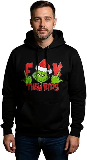 Unisex Funny Christmas Hoodie Matching Family Holiday Sweatshirt