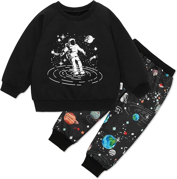 Baby Boy Pullover and Pants Outfit Set