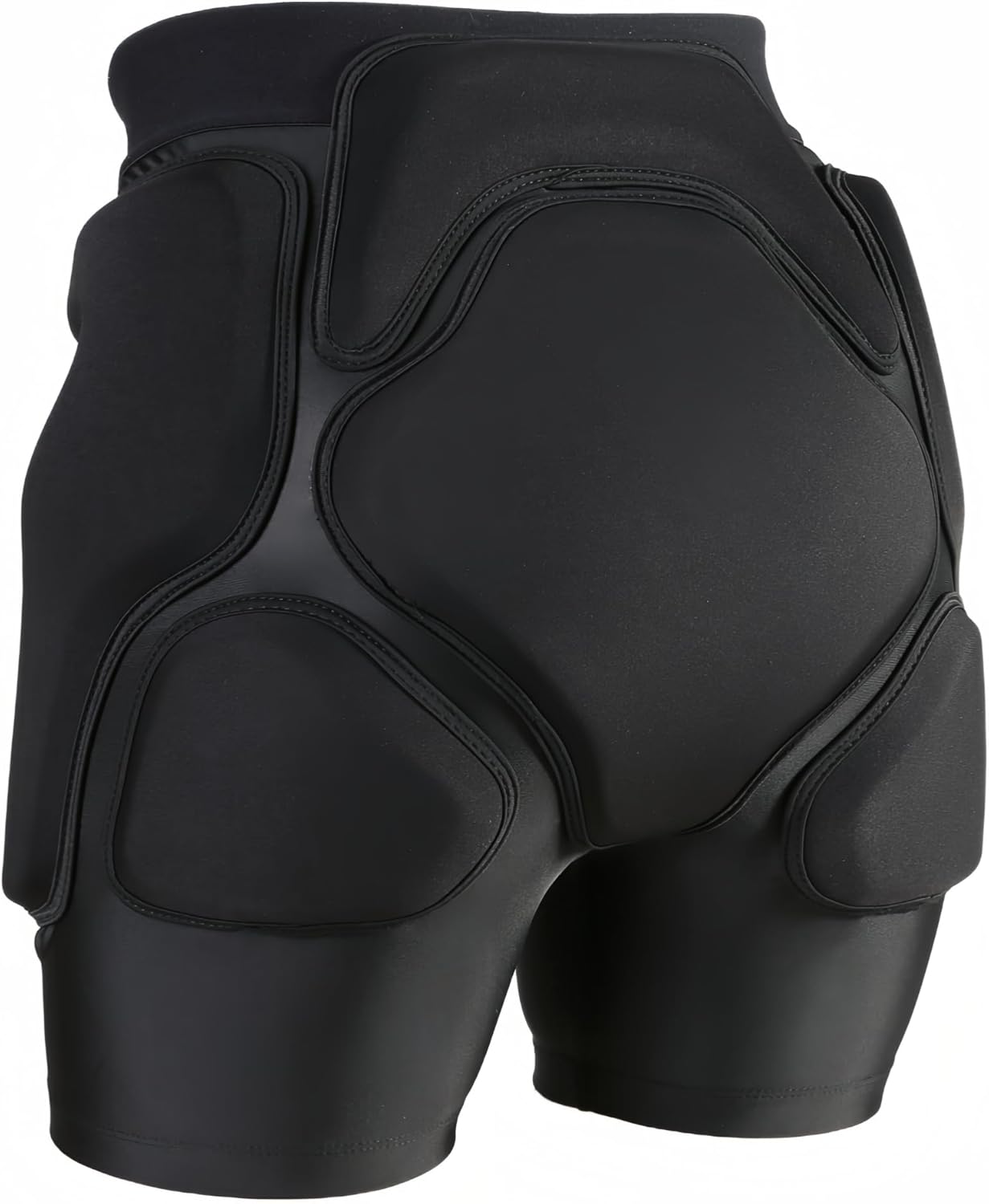 Protective padded impact shorts for skating sports