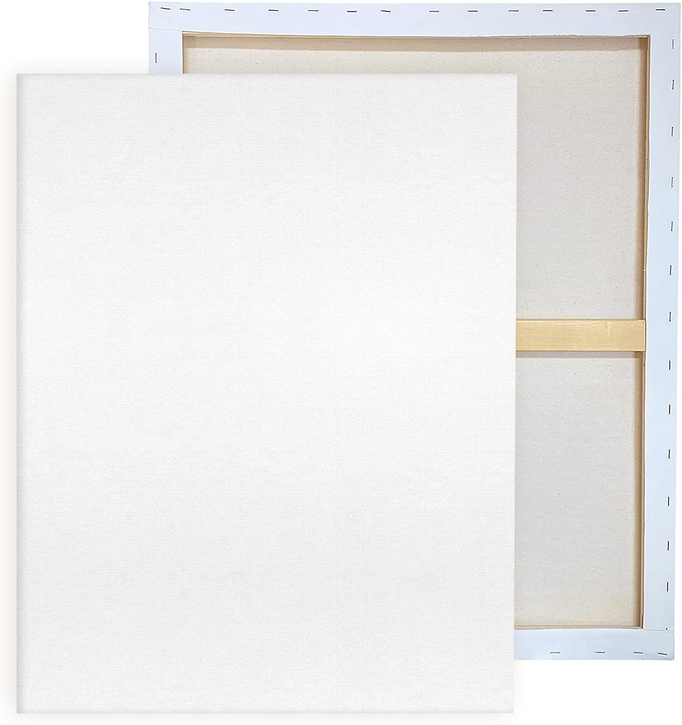 Pre-Stretched Cotton Canvas Boards, 24x36 Inch, 2 Pack