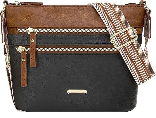 Trendy Crossbody Purse for Women, PU Leather Shoulder Bag