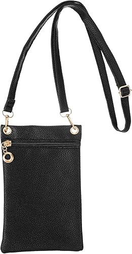 Crossbody Lightweight Phone Bag Leather