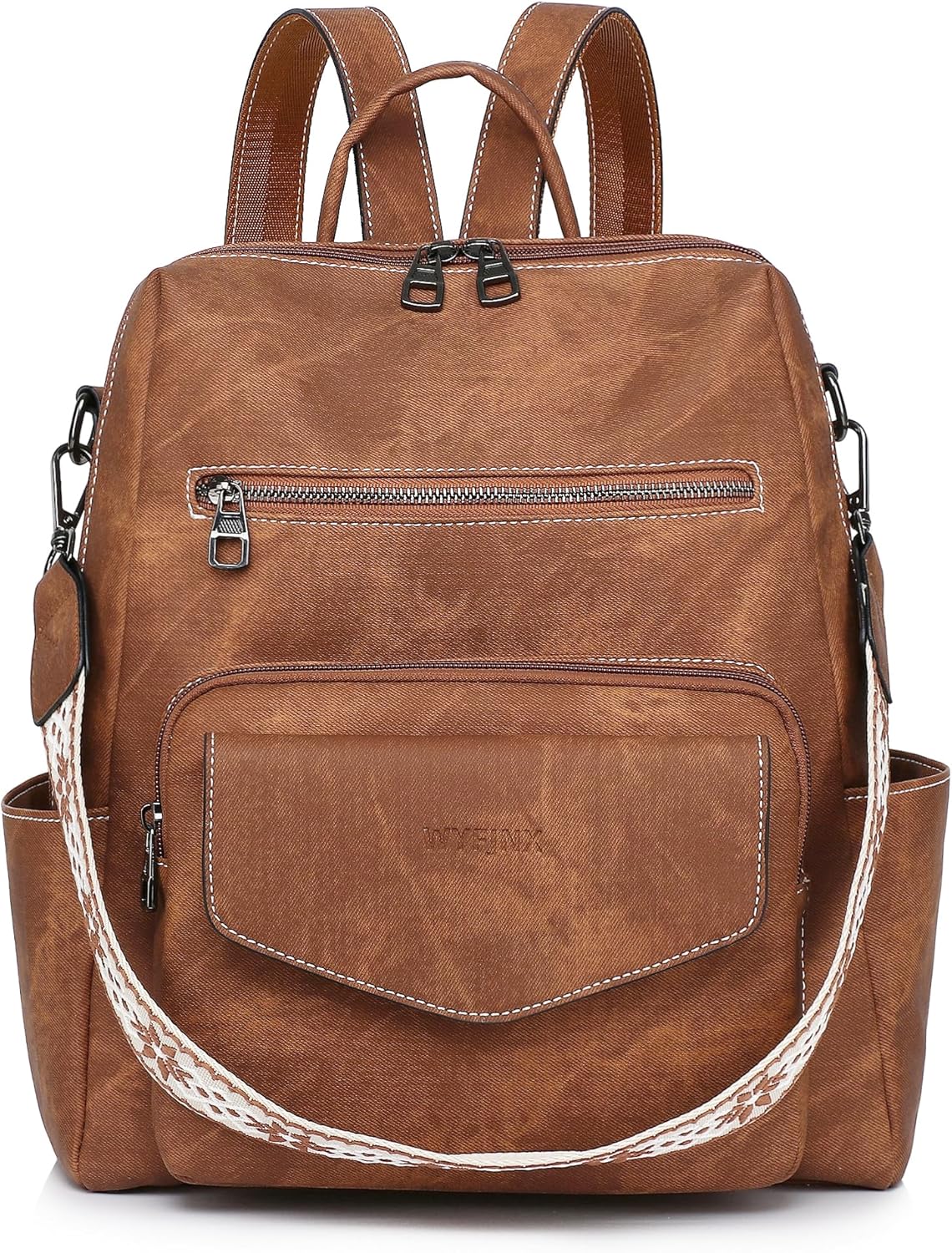 Women's PU Leather Small Backpack Bag