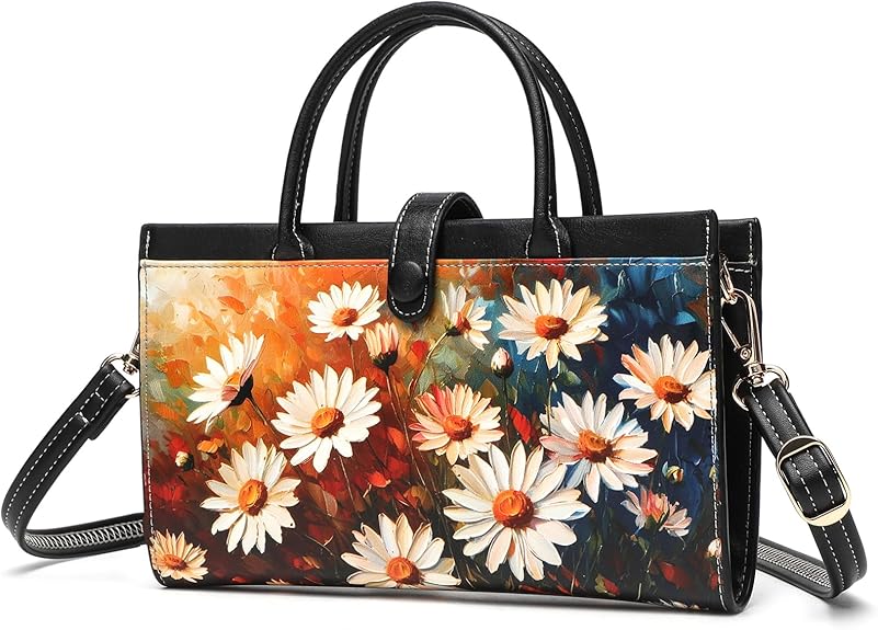 Women’s Small Crossbody Top Handle Wallet Purse Bag