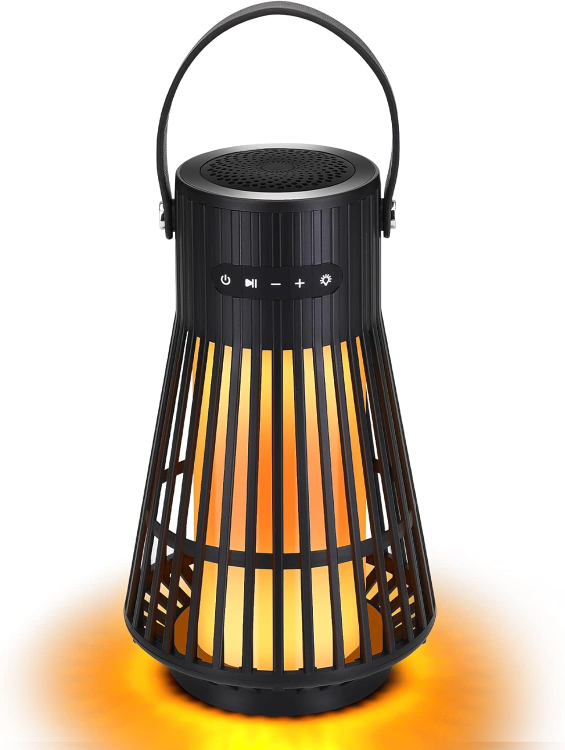 Outdoor Bluetooth Flame Speaker with LED Torch Light