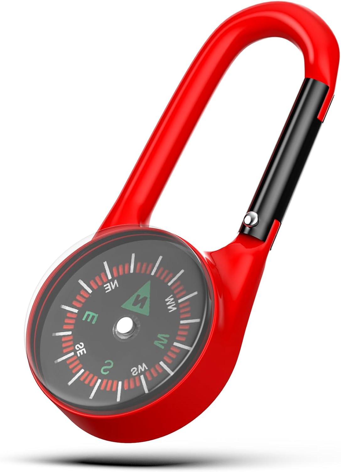 Mini Clip-On Pocket Compass Keychain