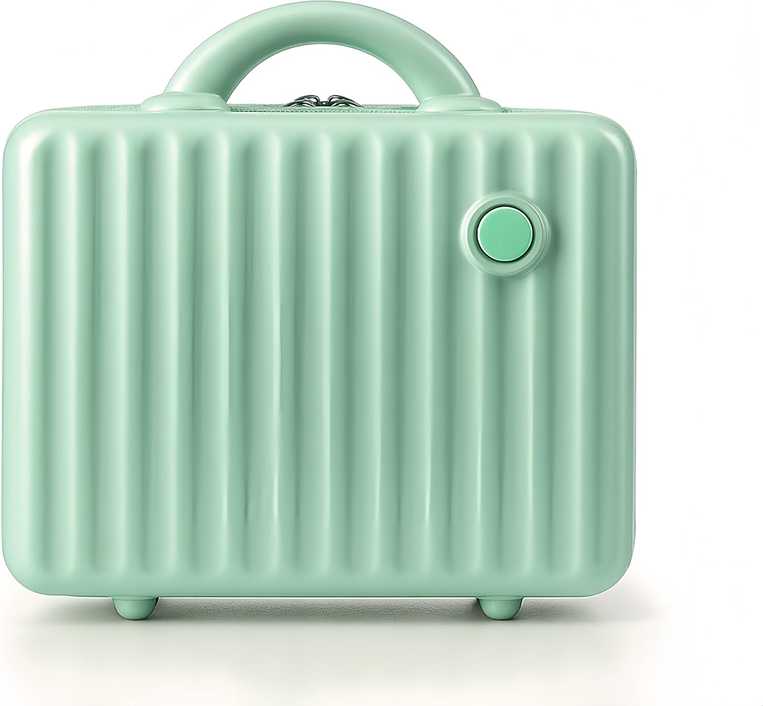 13 Inch Makeup Train Cosmetic Case Hard Shell ABS Portable Mini Suitcase