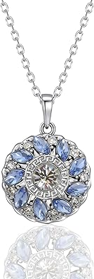 Dainty Adjustable Crystal Pendant Necklace