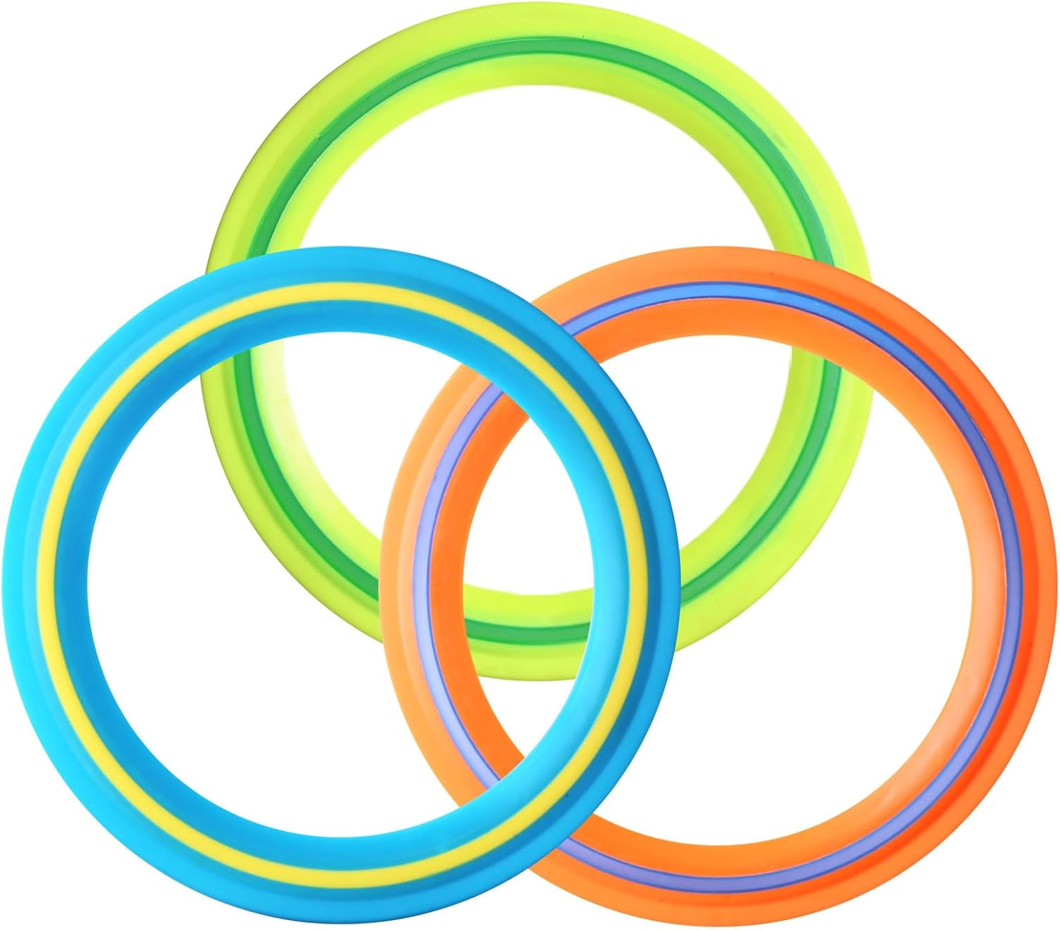 11 Inch Flying Disc Ring Set 3 Pack