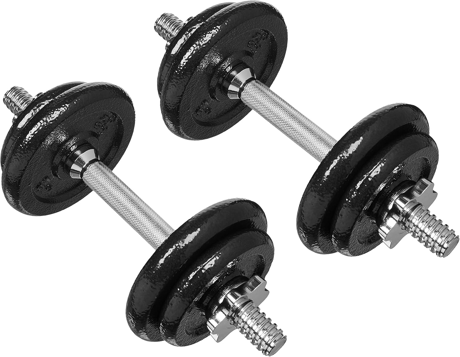 Adjustable Dumbbell Hand Weight Set with Storage Case