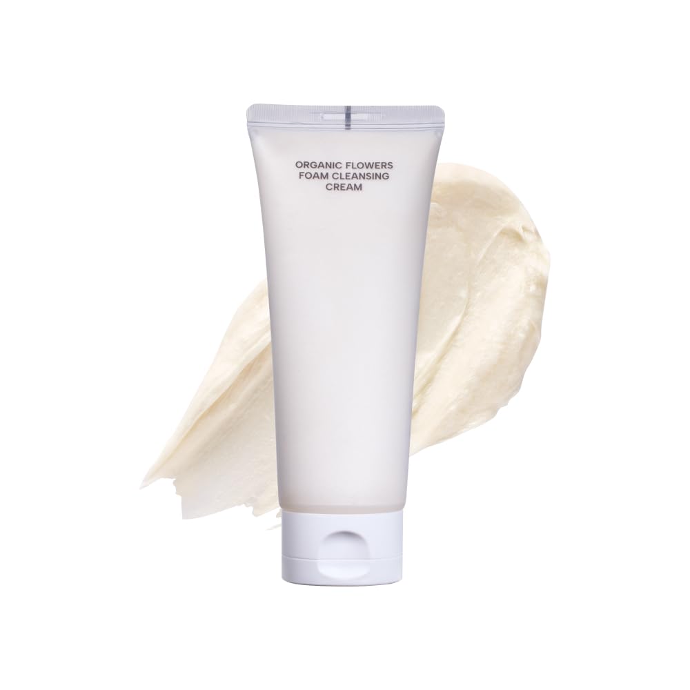 Hydrating Foaming Cleansing Cream with Fermented Flower Extracts