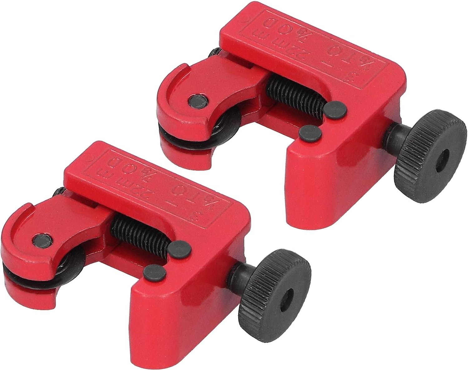 2 Pack Mini Tube Cutter, 3–22mm Zinc Alloy Pipe Cutting Tool