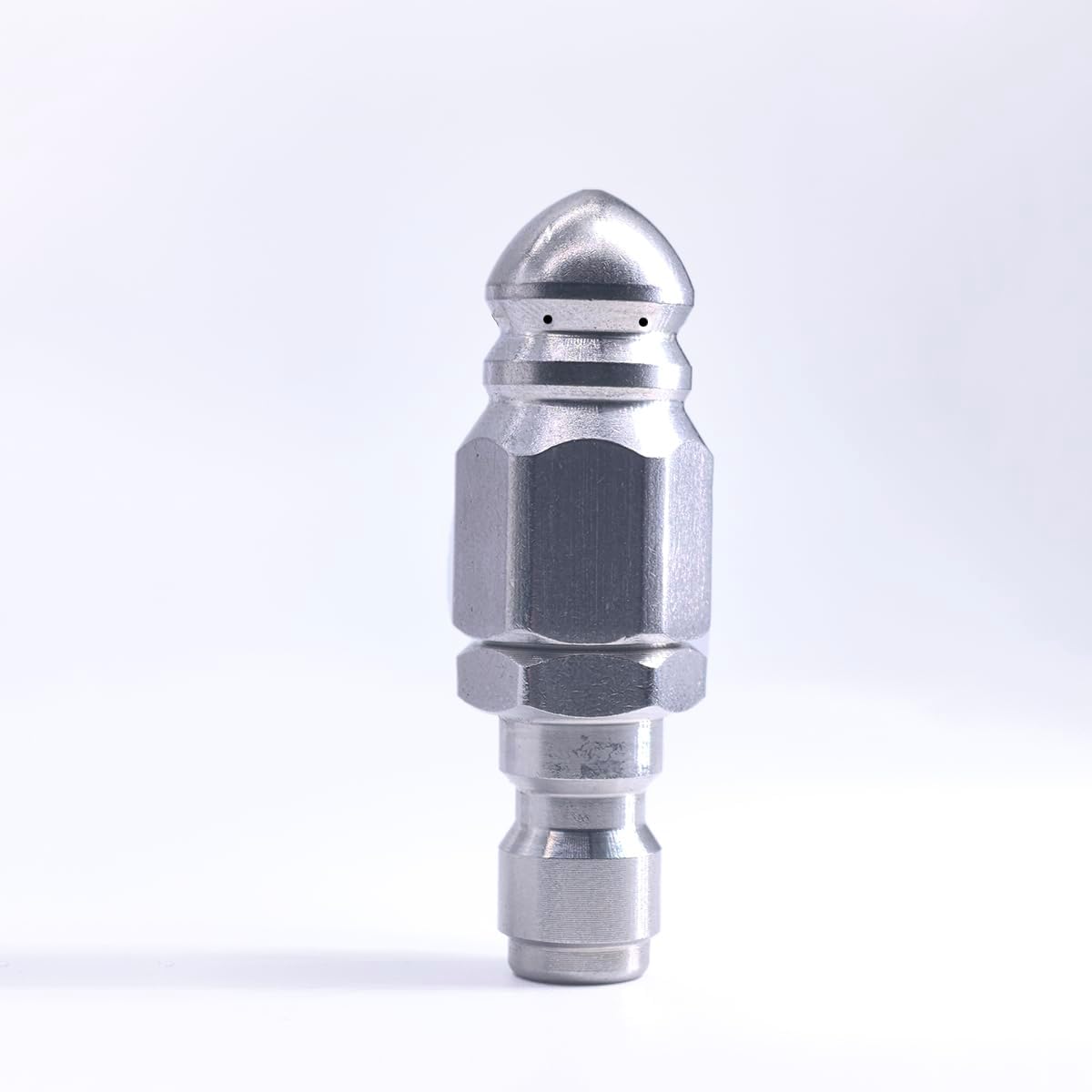 High Pressure Sewer Jetter Nozzle with 1/4 Inch Quick Connect, 5000 PSI