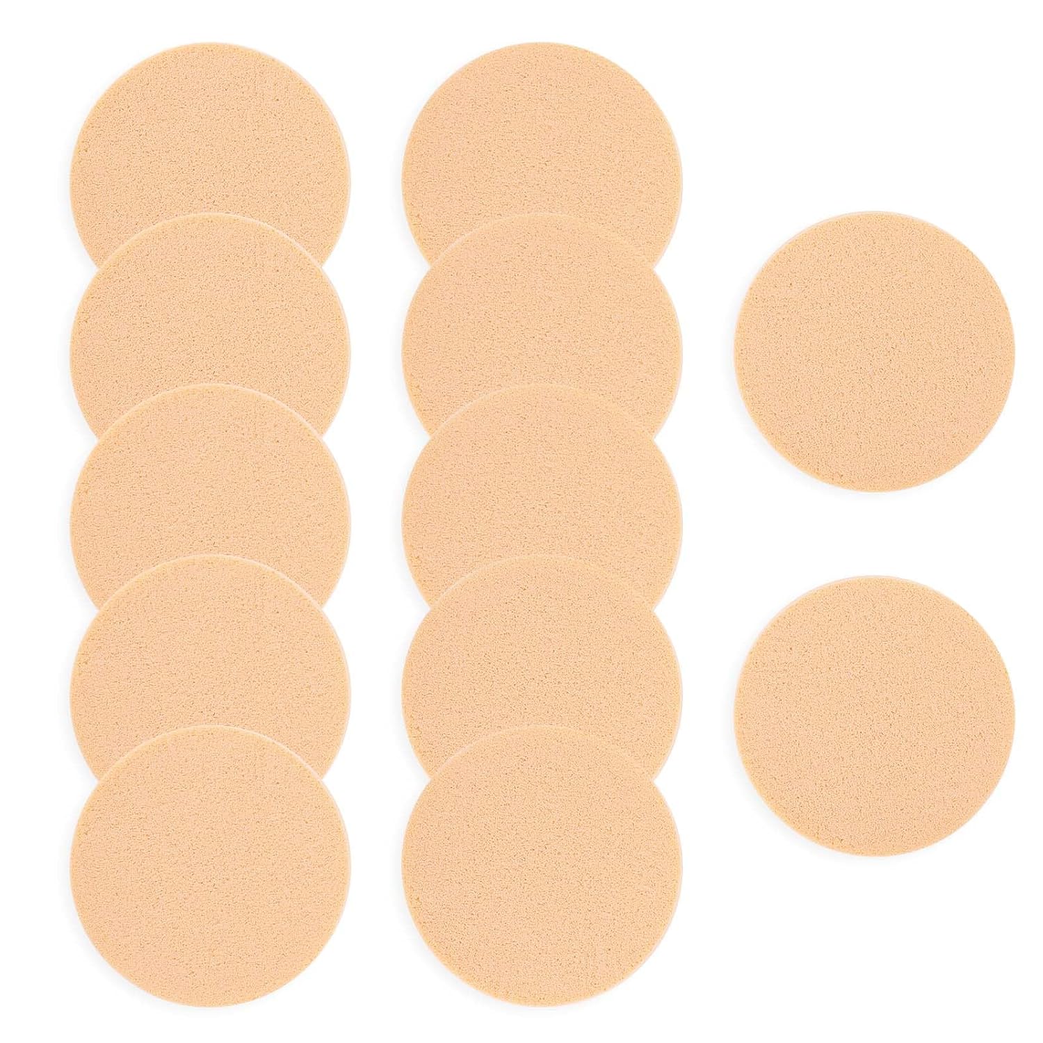 Round Latex Makeup Sponges 12 Pieces
