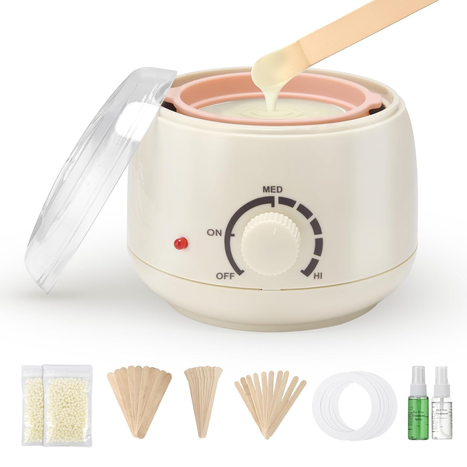 Mini Hard Waxing Kit for Hair Removal 250ml