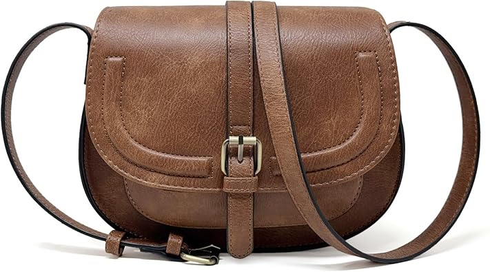 Crossbody Bag for Women, Small Saddle Purse, Boho Style