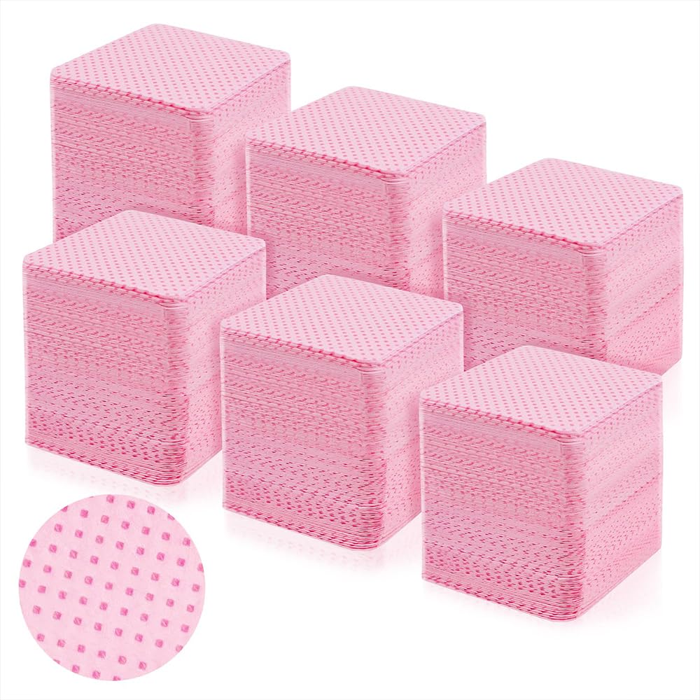 Gel Nail Polish Remover Cotton Pads, Lint-Free, 540 Count