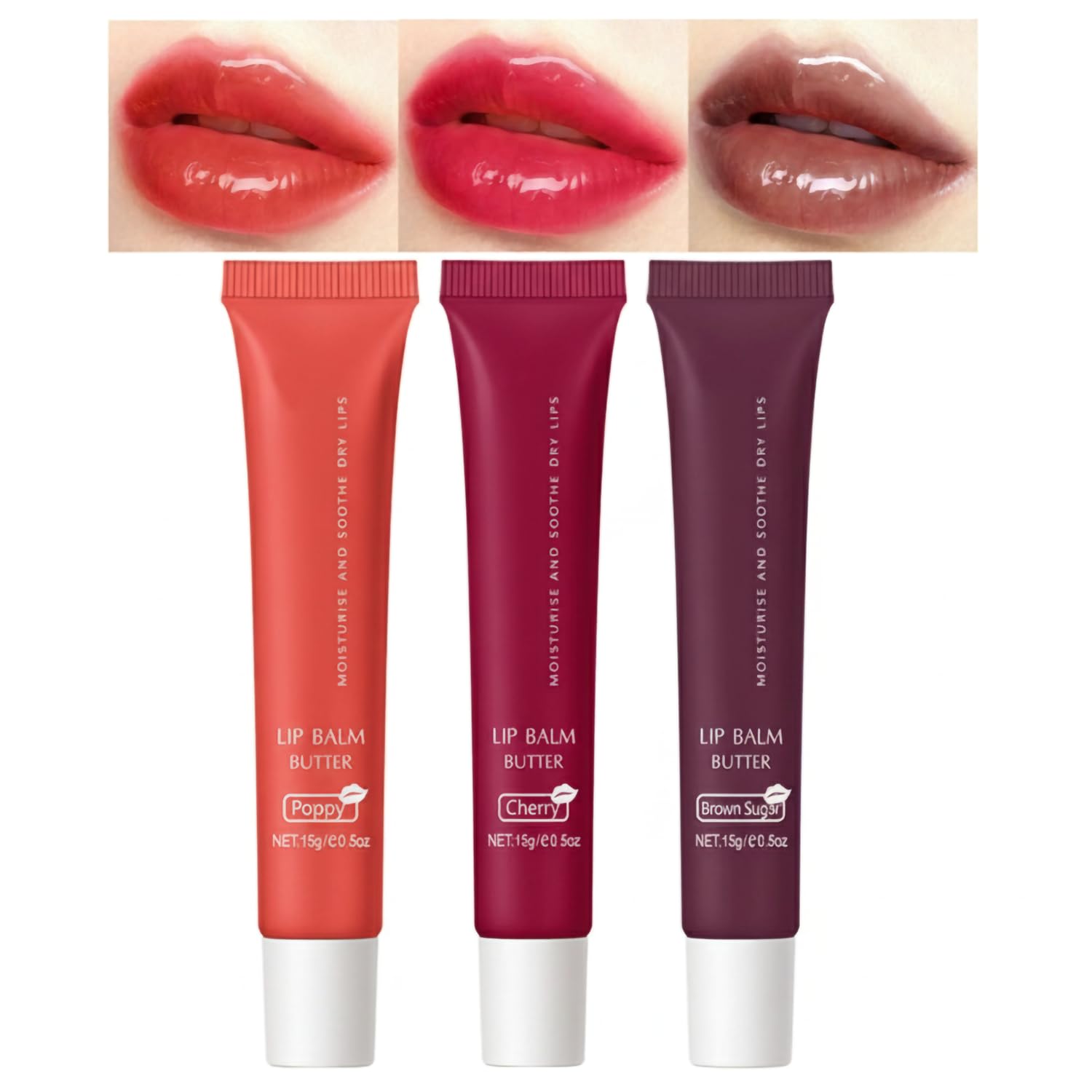 Hydrating Tinted Lip Butter Balm Trio