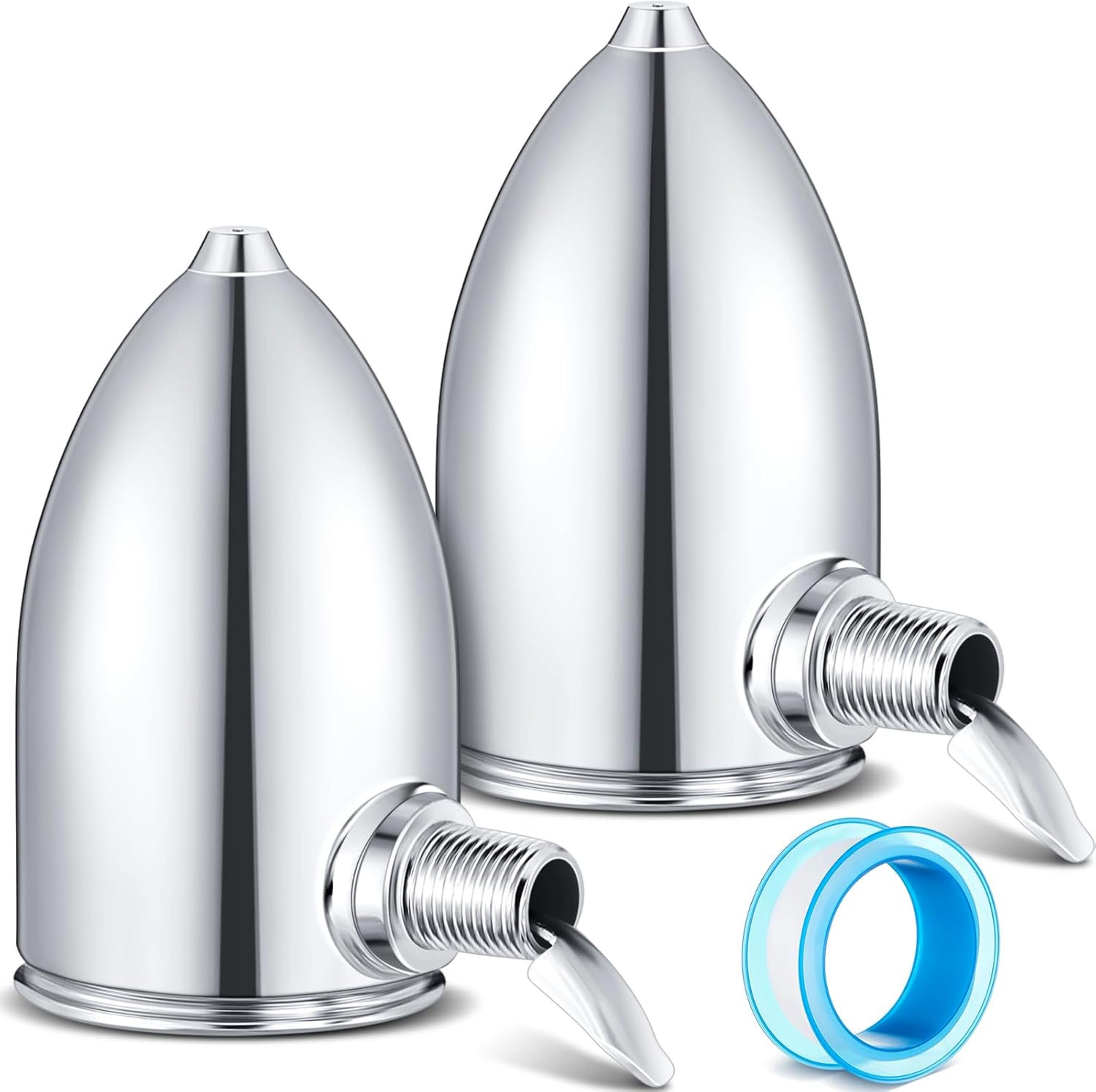 Steam Radiator Air Vent Valve, Float Type, Angle Mount, 1/8 In. NPT, 2 Pack