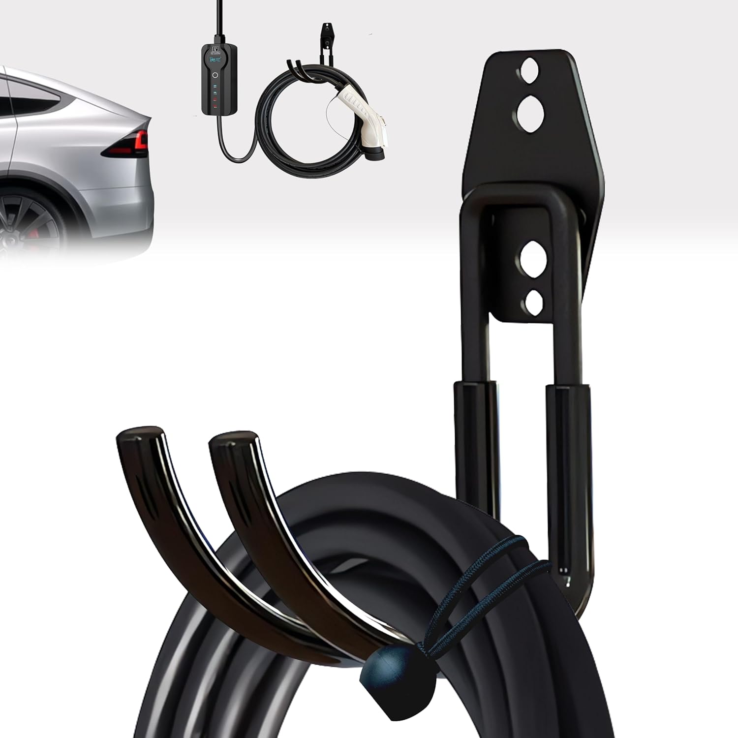 Heavy Duty EV Charger Cable J-Hook Set