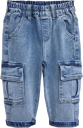 Baby Toddler Elastic Waist Stretch Denim Pants
