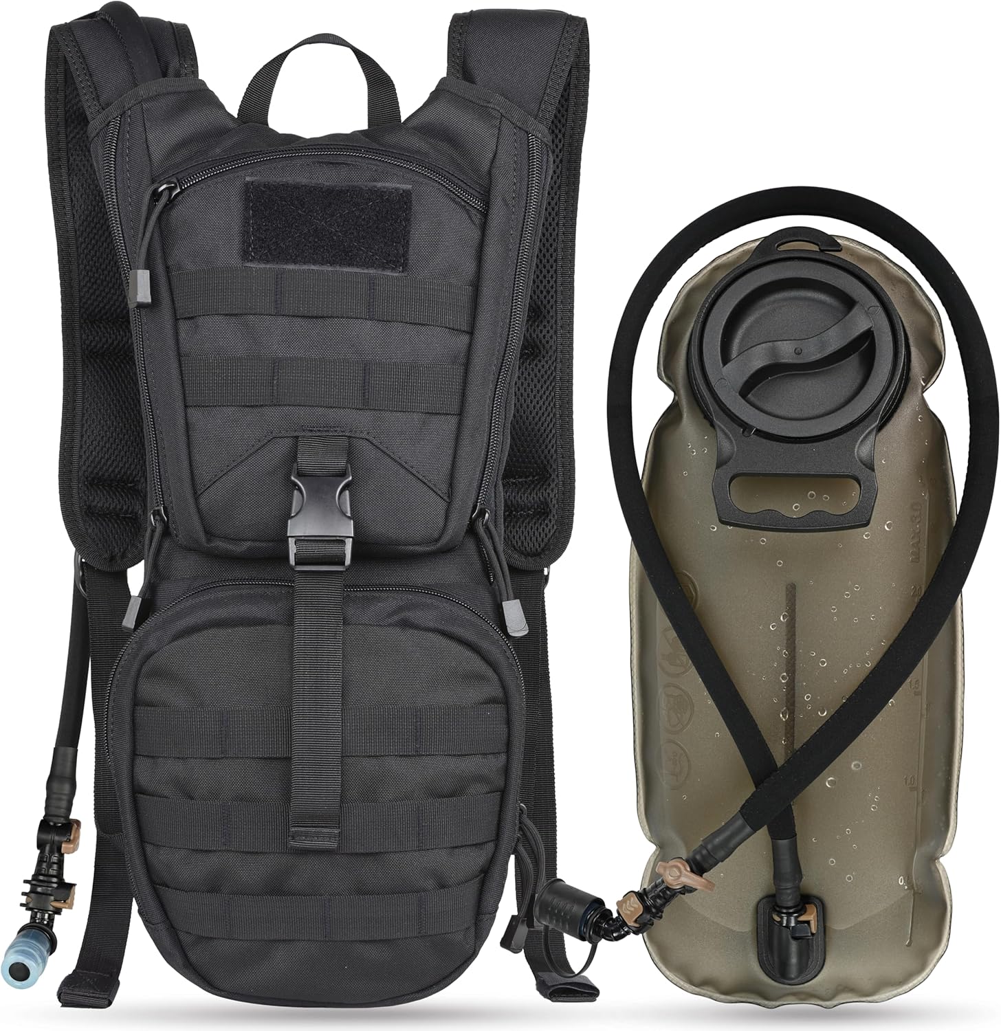 Tactical Hydration Backpack with 3L Water Bladder