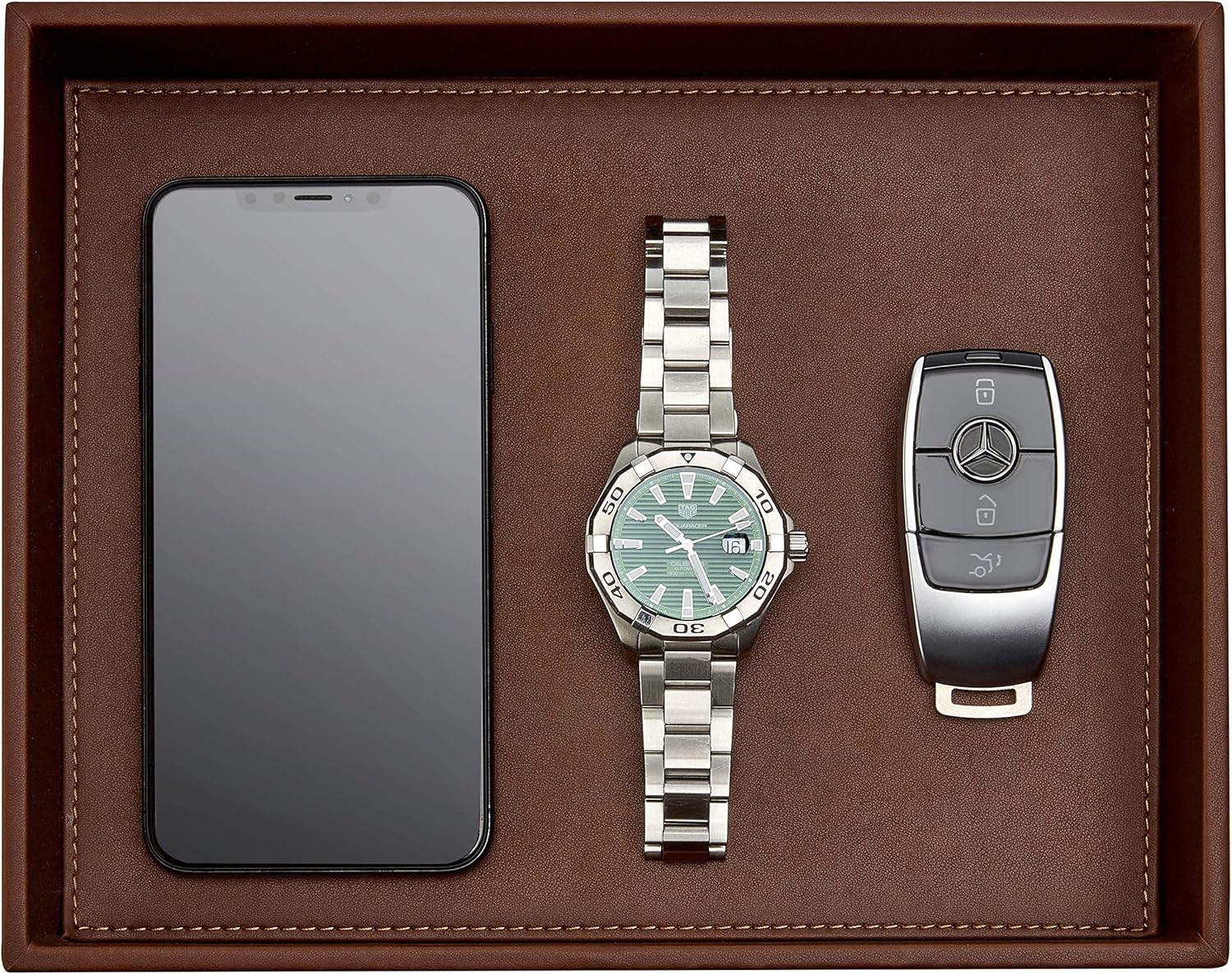 Leather Valet Tray for Men