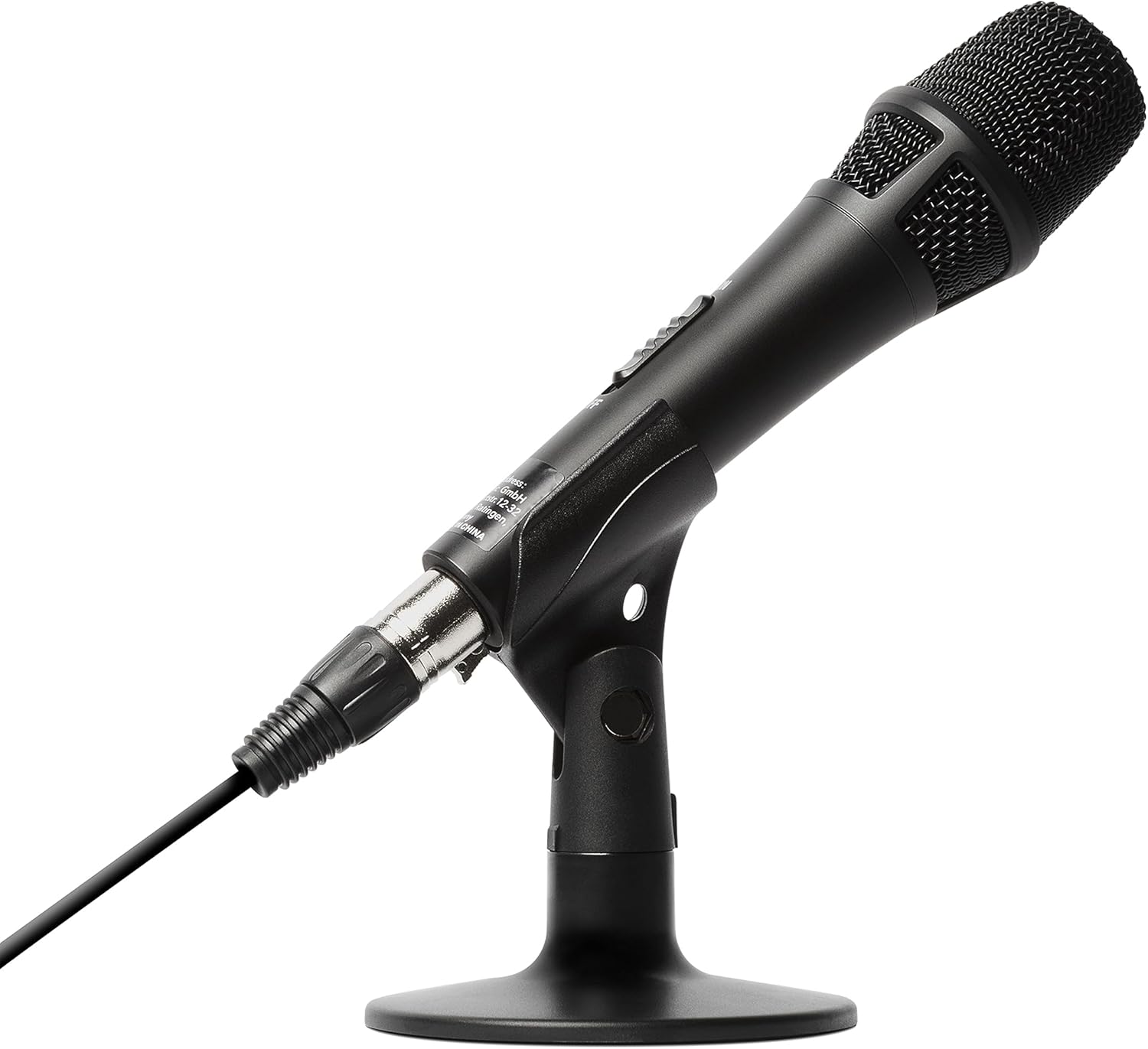 USB Condenser Microphone with Desk Stand and Audio Interface