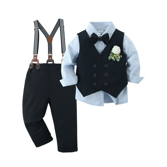 Toddler Boy 4-Piece Formal Outfit Set