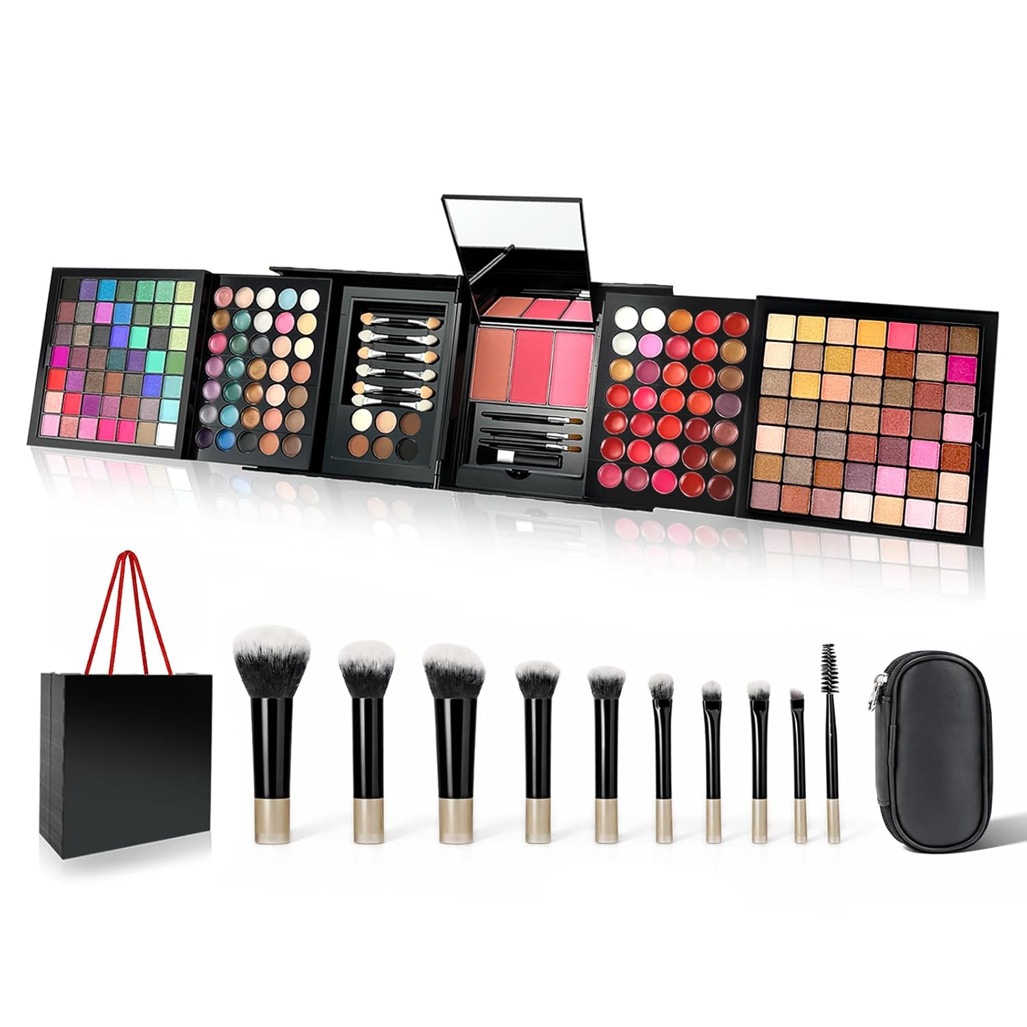 All-in-One 177-Color Makeup Palette with Brushes