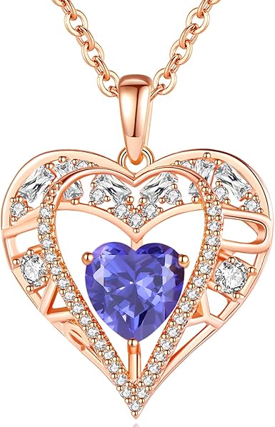 Heart Crystal Pendant Necklace