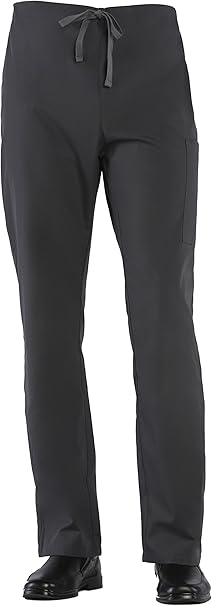 Unisex Drawstring Cargo Scrub Pant