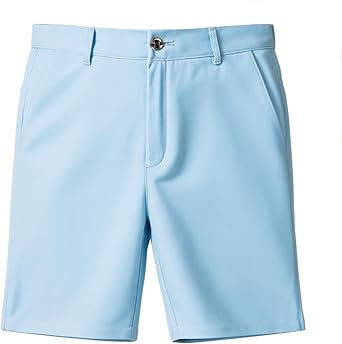 Boys Flat Front Dress Shorts with Pockets