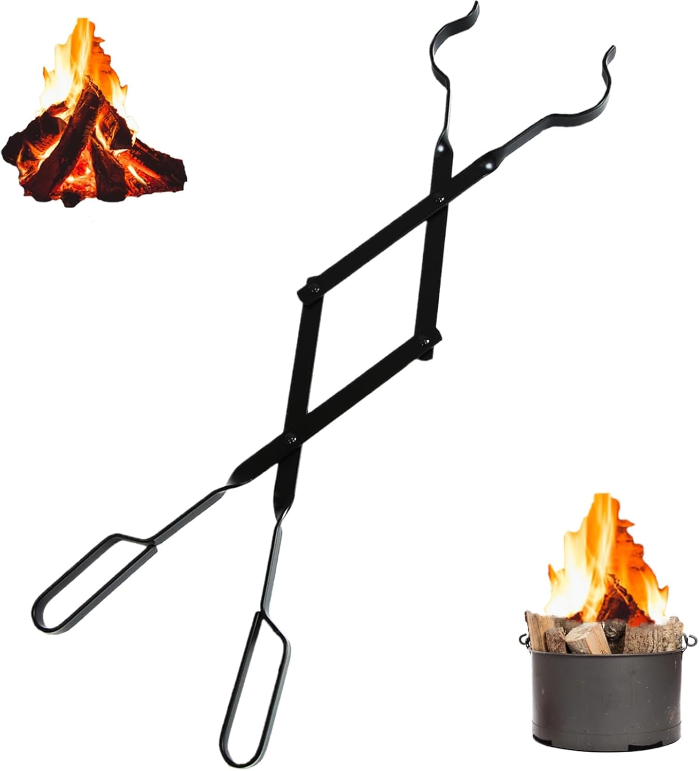 Fireplace Tongs for Wood and Fires