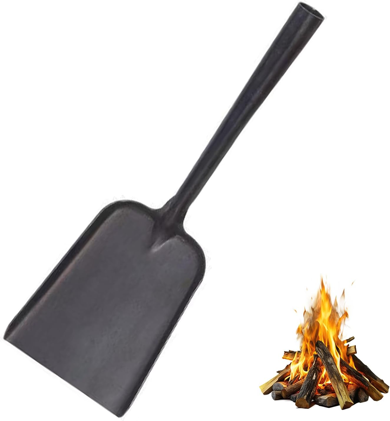 Fireplace Ash Shovel 16" Heat Resistant Scoop