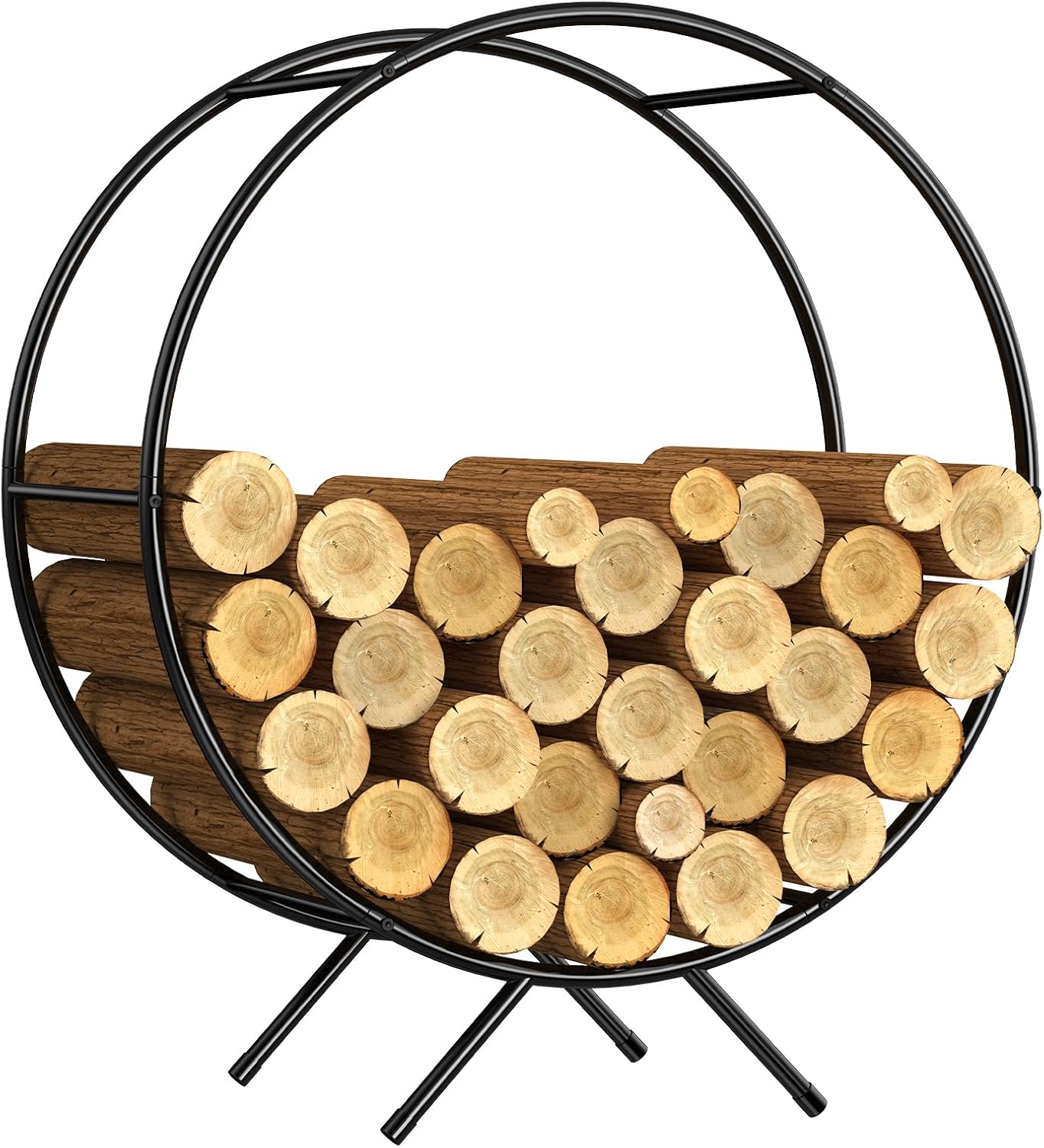 Firewood Rack Hoop 31 Inch for Indoor and Outdoor Use