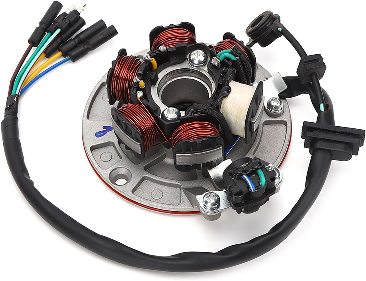 Magneto Stator Plate for YX Kick Start Engine, Ignition System Replacement Part